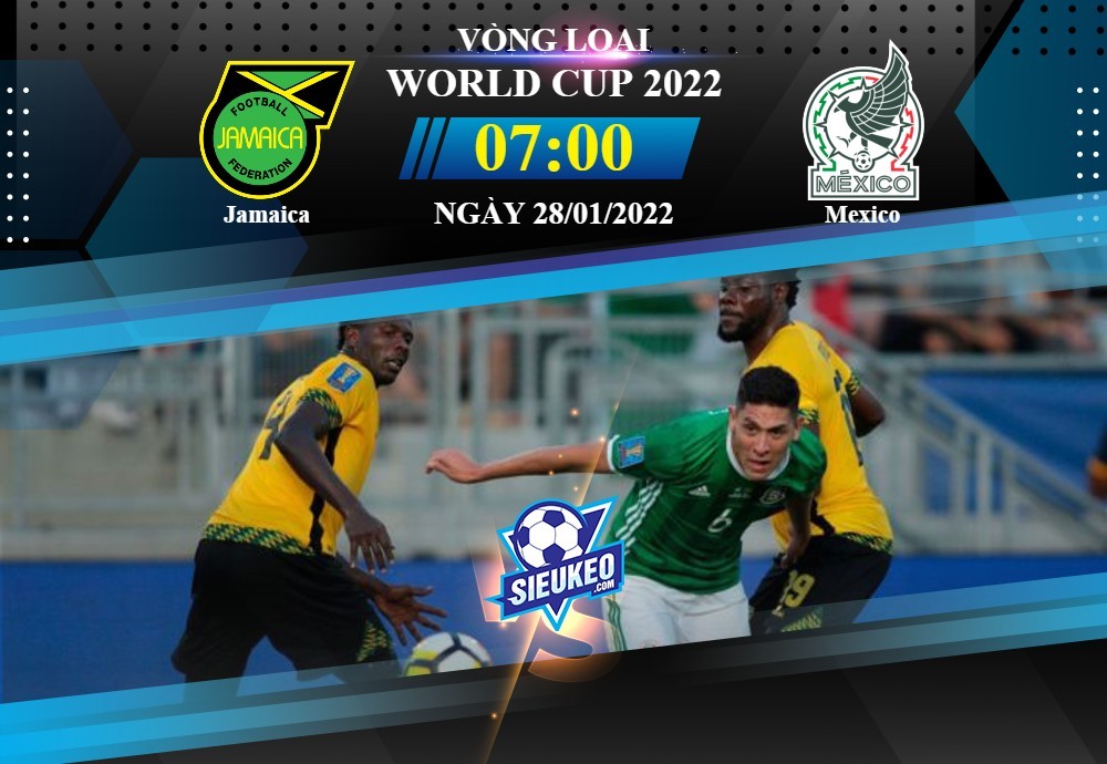 Soi kèo bóng đá Jamaica vs Mexico 07h00 ngày 28/01/2022: Kẻ ngáng đường