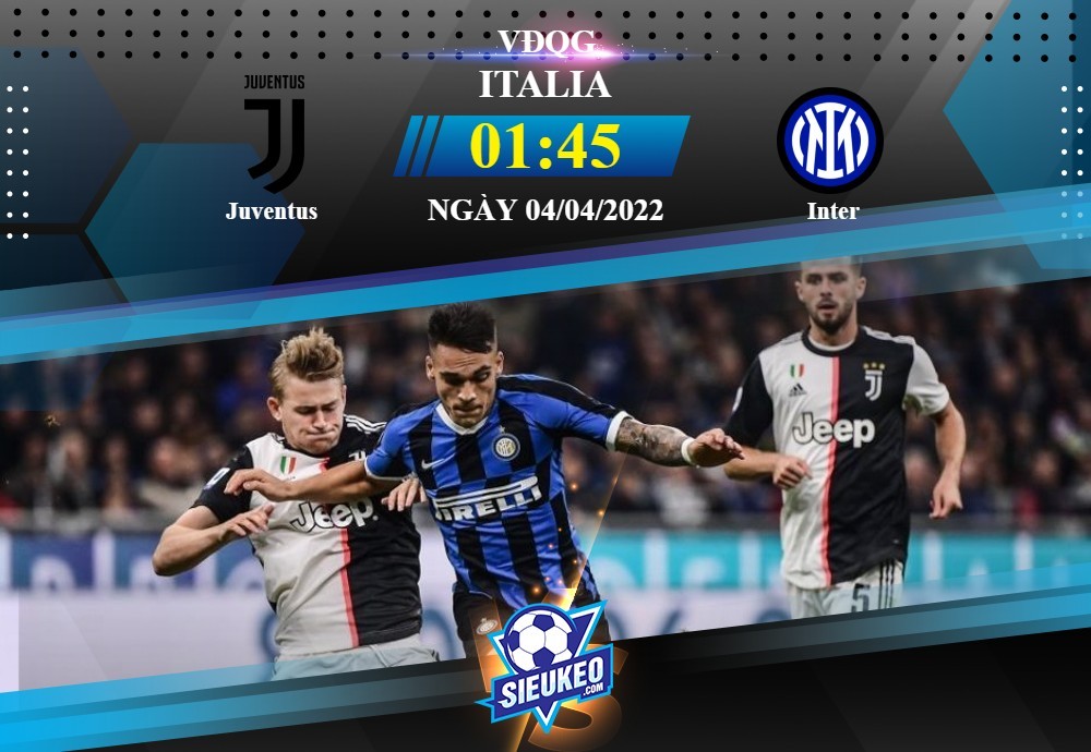 Soi kèo bóng đá Juventus vs Inter 01h45 ngày 04/04/2022: Cục diện đảo chiều