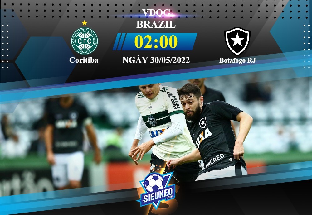 Soi kèo bóng đá Coritiba vs Botafogo 02h00 ngày 30/05/2022: Hài lòng 1 điểm