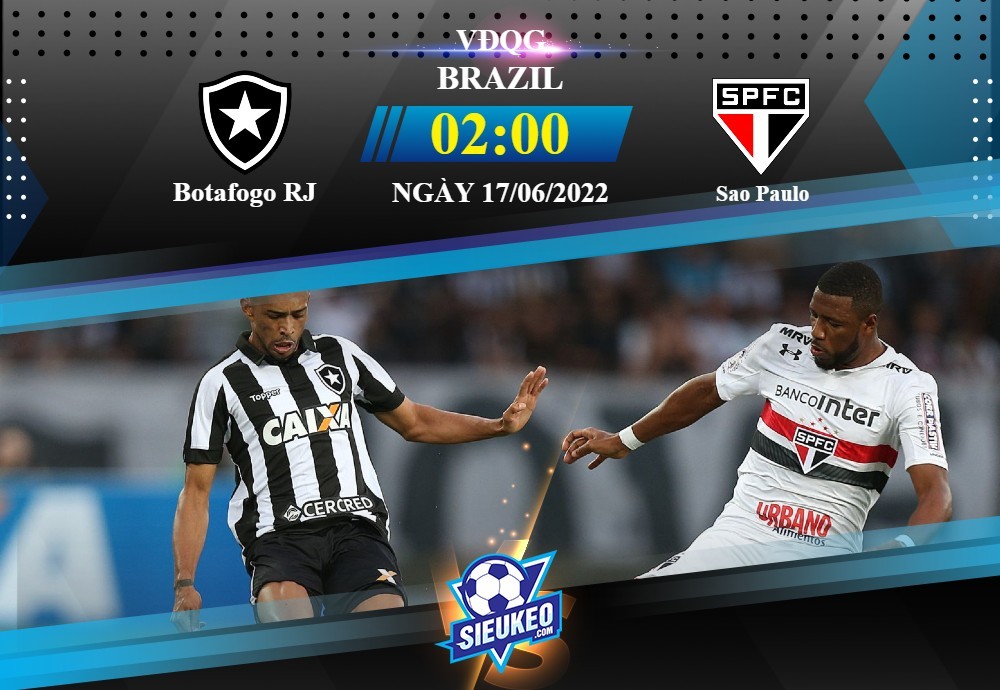 Soi kèo bóng đá Botafogo vs Sao Paulo 02h00 ngày 17/06/2022: Họa vô đơn chí