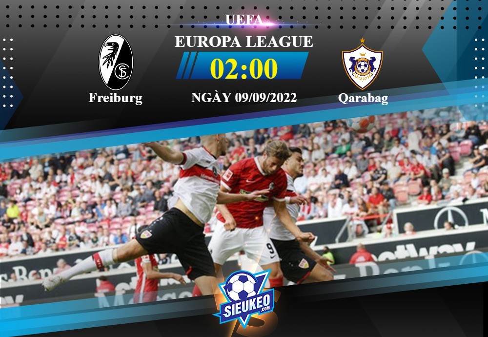 Soi kèo bóng đá Freiburg vs Qarabag 02h00 ngày 09/09/2022: Không có bất ngờ