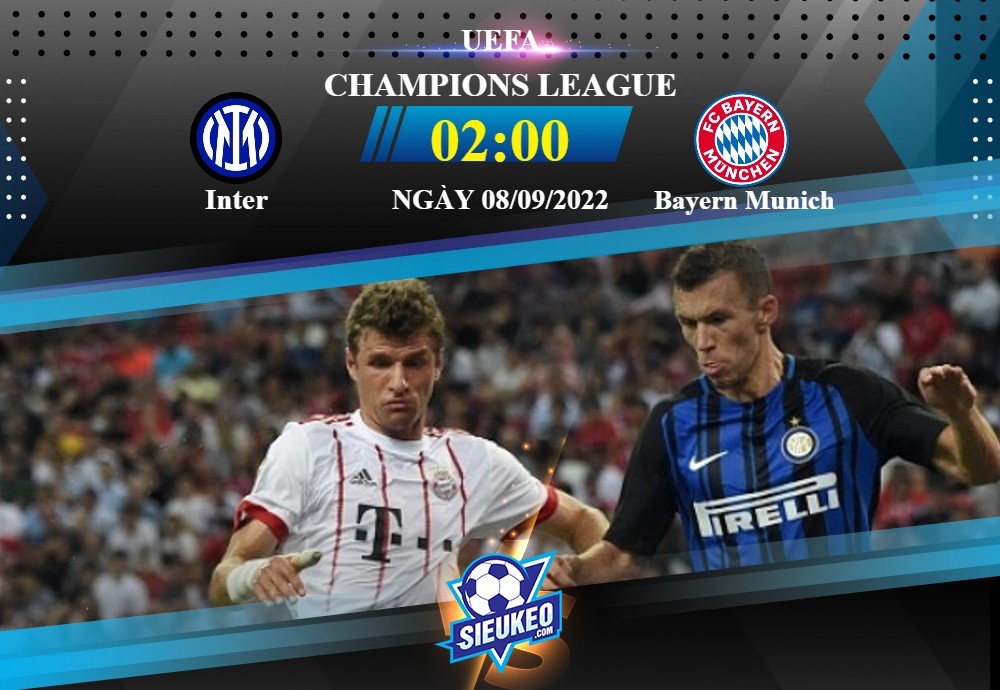 Soi kèo bóng đá Inter vs Bayern Munich 02h00 ngày 08/09/2022: Hùm Xám giương oai