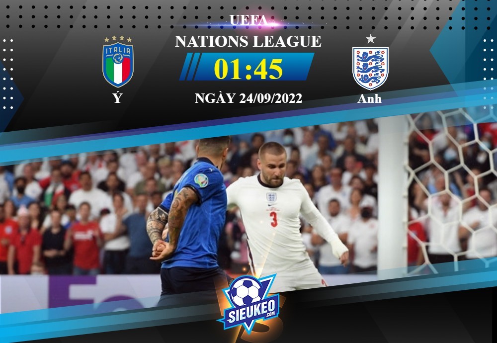 Soi kèo bóng đá Ý vs Anh 01h45 ngày 24/09/2022: Một mất một còn